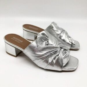 SUMMIT BY WHITE MOUNTAIN Noelle Block Heel Mule 